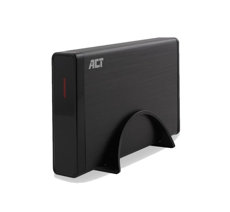 AC1400 behuizing voor opslagstations HDD-/SSD-behuizing Zwart 3.5"