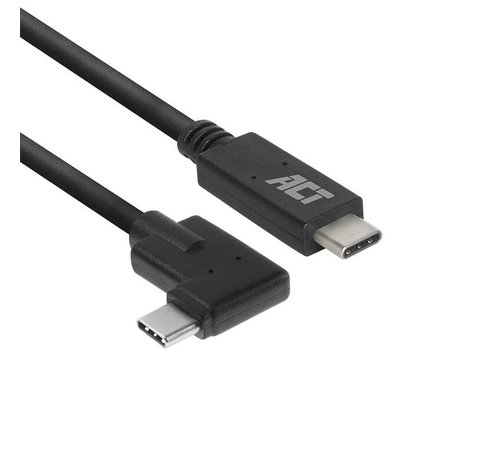 ACT AC7406 USB-kabel 1 m USB 3.2 Gen 1 (3.1 Gen 1) USB C Zwart
