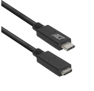 ACT AC7412 USB-kabel 2 m USB 3.2 Gen 1 (3.1 Gen 1) USB C Zwart