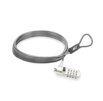 ACT AC9025 kabelslot Metallic 2 m