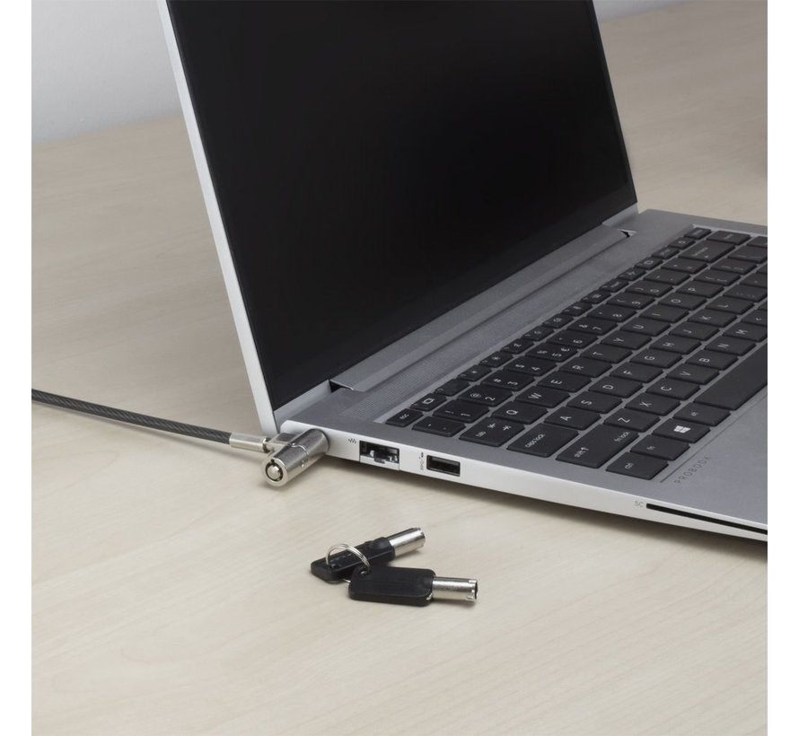 AC9030 kabelslot Metallic 2 m