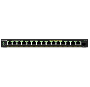 Netgear GS316EPP-100PES | 16-poorts Gigabit Smart Managed Plus PoE+ Switch | 231W PoE-vermogen | VLAN/QoS | 1 SFP | Ventilatorloos