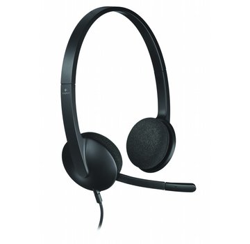 Logitech H340 | Bedrade On-Ear USB Headset | Zwart