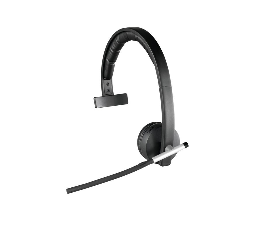 H820e | Draadloze Mono On-Ear Headset | Zwart