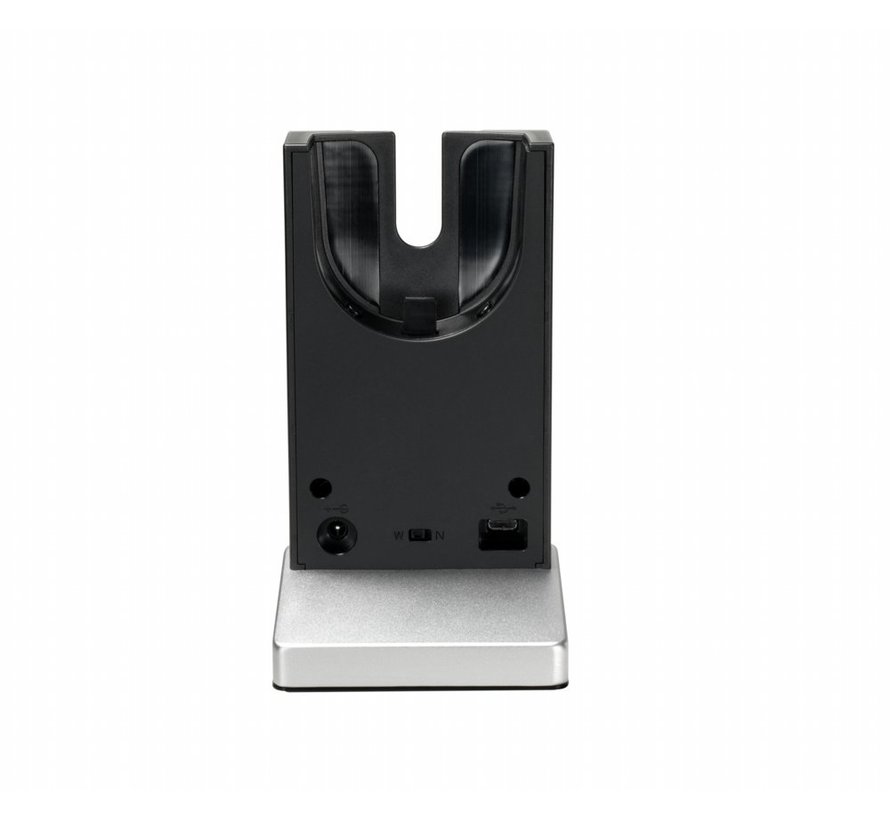 H820e | Draadloze Mono On-Ear Headset | Zwart