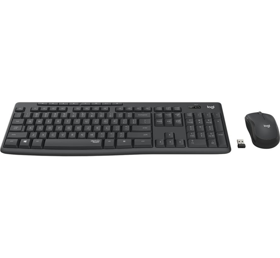 MK295 Silent | Draadloze Muis en Toetsenbordcombo | QWERTY