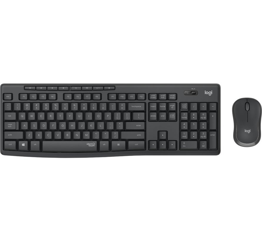 MK295 Silent | Draadloze Muis en Toetsenbordcombo | QWERTY