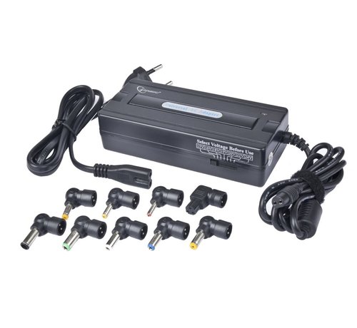 Gembird NPA-AC1-GS | Universele Notebook Lader | 90 Watt | 2.2 Meter