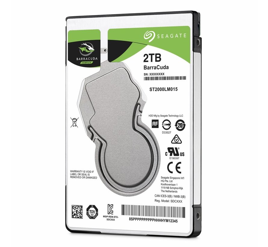 Barracuda HDD 2.5" | 2TB SATA III | 5400RPM