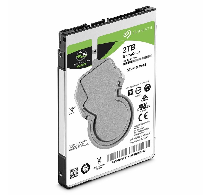 Barracuda HDD 2.5" | 2TB SATA III | 5400RPM