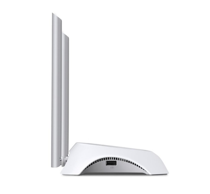 TP-LINK TL-MR3420 draadloze router Fast Ethernet Single-band (2.4 GHz) Zwart, Wit