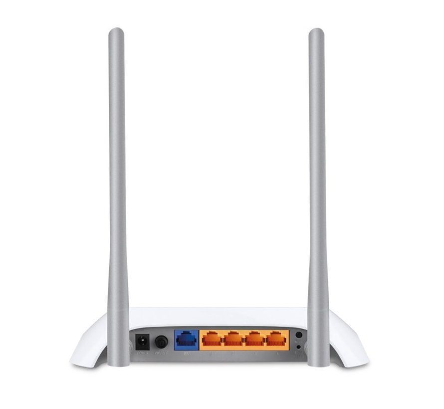 TP-LINK TL-MR3420 draadloze router Fast Ethernet Single-band (2.4 GHz) Zwart, Wit