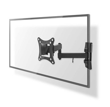 Nedis TVWM1530BK | Draai- en kantelbare TV-plafondbeugel | 23''-55'' | max 30kg | VESA 400x400
