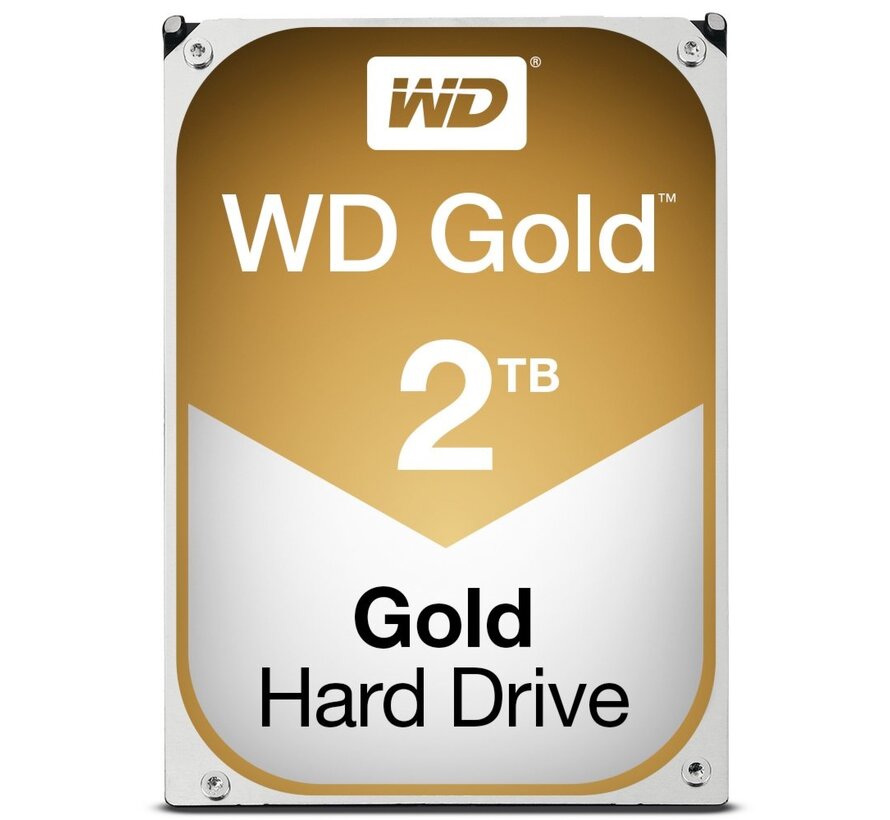 Gold HDD 3.5" | 2TB SATA III | 7200RPM