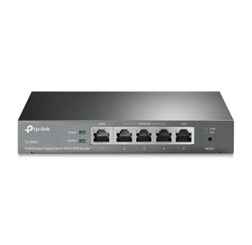 TP-Link TL-R605 | SafeStream Gigabit Multi-WAN VPN Router | 5x Gigabit-poorten | Tot 4 WAN | VPN: IPSec/OpenVPN/PPTP/L2TP | Omada SDN
