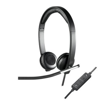 Logitech H650E | Bedrade On-ear Headset USB-A | Zwart