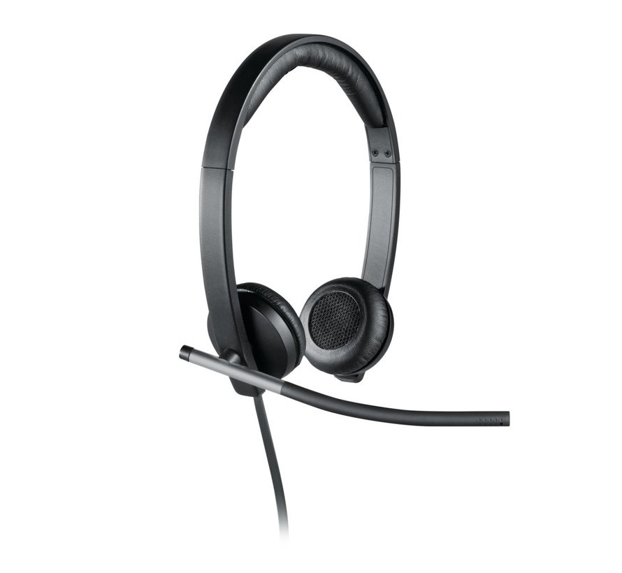 H650E | Bedrade On-ear Headset USB-A | Zwart