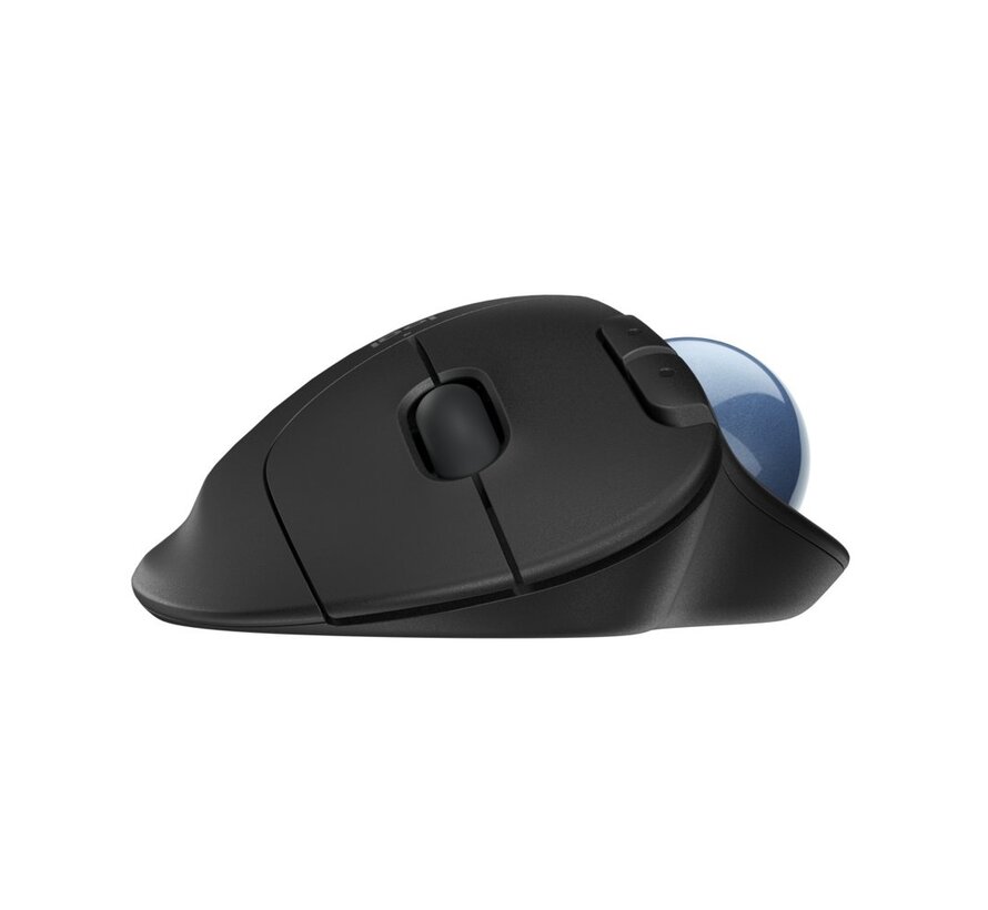 M575 Ergo Trackball | Ergonomische Draadloze Muis | Rechtshandig | RF + Bluetooth | 2000 DPI | Grafiet