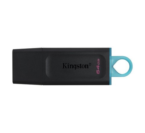 Kingston DataTraveler Exodia | 64GB USB-A 3.2 Flash Drive | Zwart