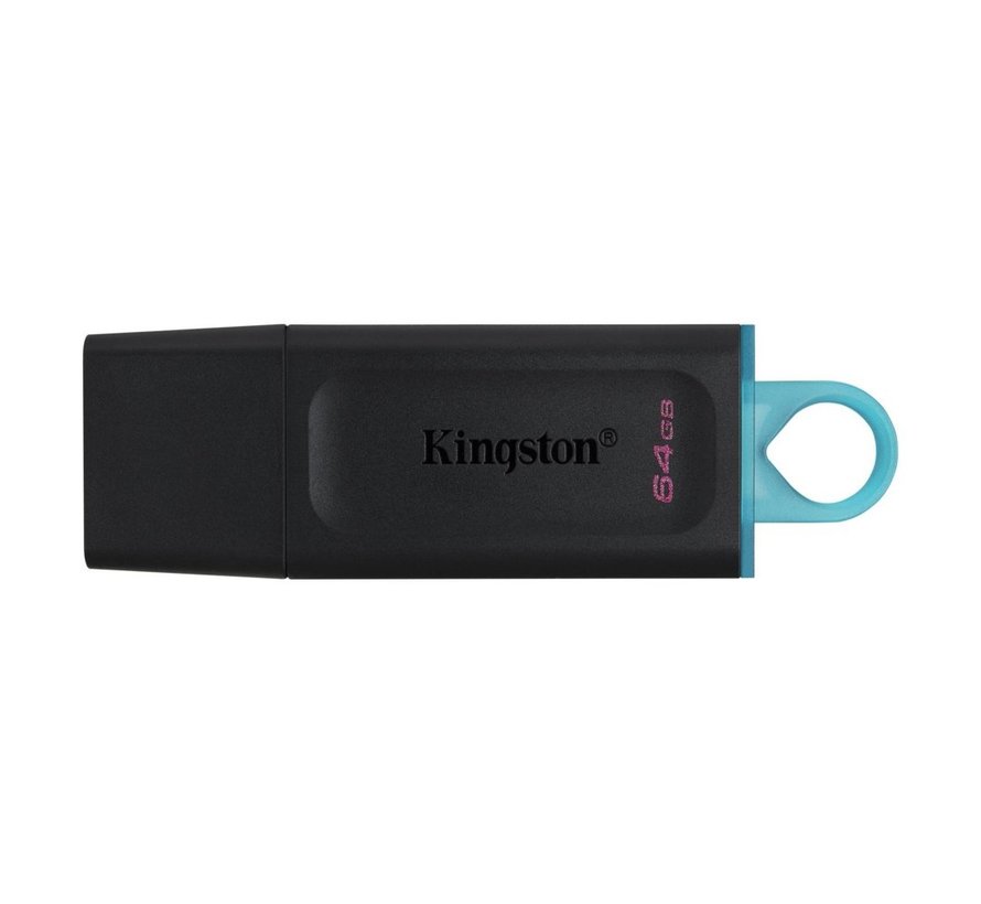 DataTraveler Exodia | 64GB USB-A 3.2 Flash Drive | Zwart