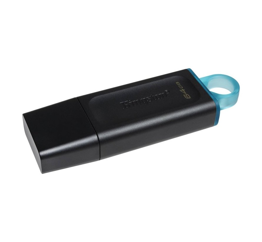 DataTraveler Exodia | 64GB USB-A 3.2 Flash Drive | Zwart