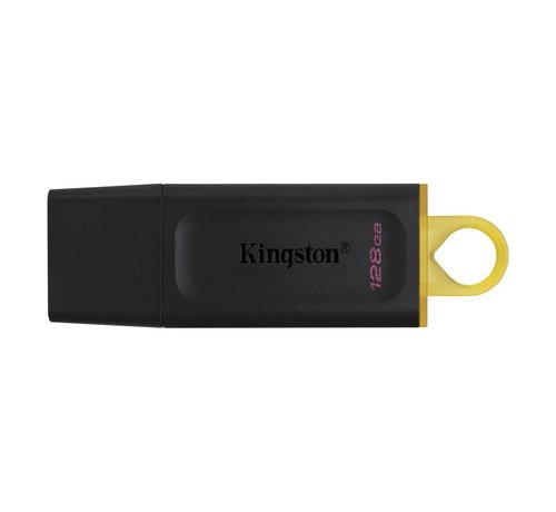 Kingston DataTraveler Exodia | 128GB USB-A 3.2 Flash Drive | Zwart