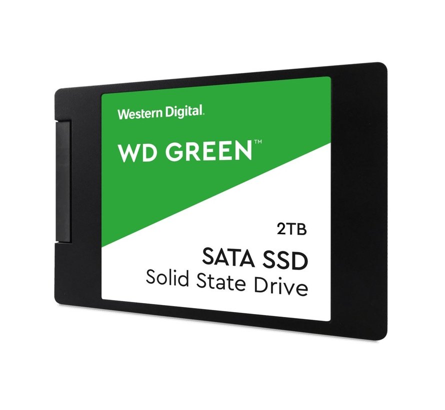 Green | 2TB SATA SSD | 2.5'' | 545MB/s Lezen | 430MB/s Schrijven