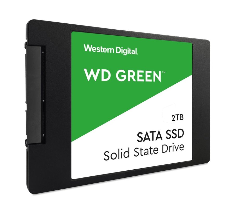 Green | 2TB SATA SSD | 2.5'' | 545MB/s Lezen | 430MB/s Schrijven