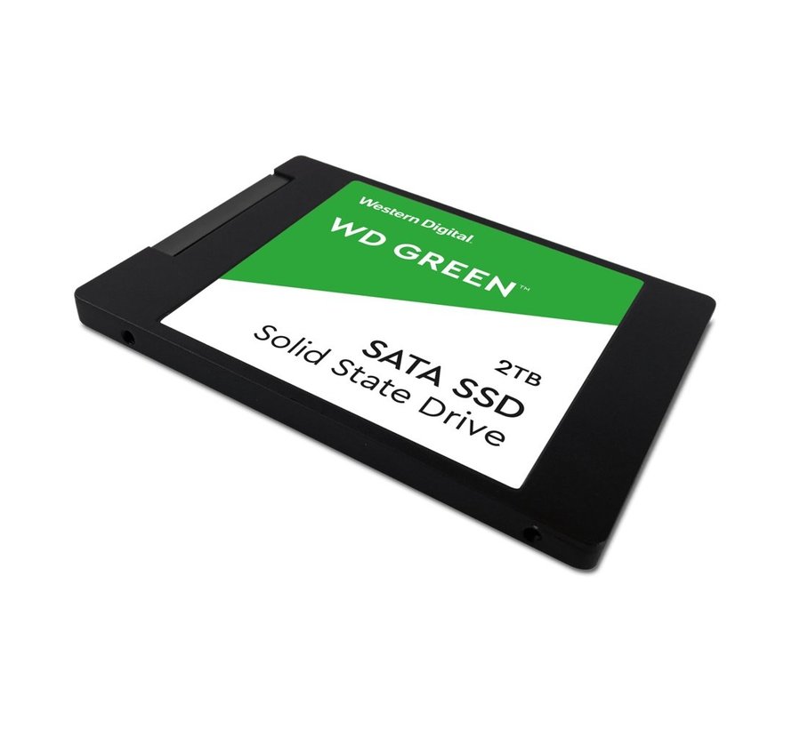 Green | 2TB SATA SSD | 2.5'' | 545MB/s Lezen | 430MB/s Schrijven
