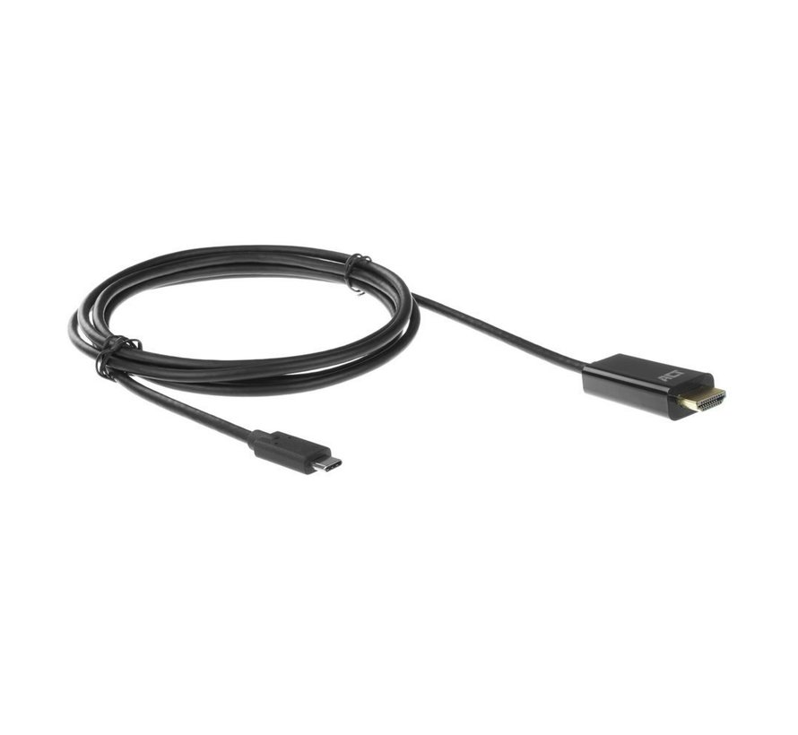 AC7315 | USB-C naar HDMI Kabel | 2 m | Zwart
