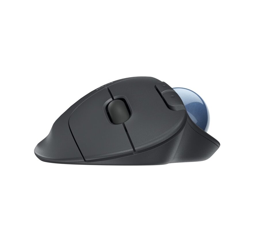 M575 Ergo Trackball for Business | Ergonomische Draadloze Muis | Rechtshandig | RF + Bluetooth | 2000 DPI | Grafiet