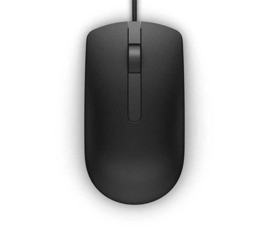 DELL MS116 muis Ambidextrous USB Type-A Optisch 1000 DPI