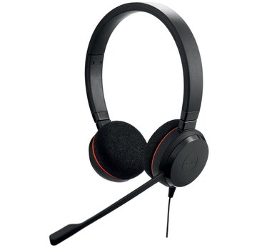 Jabra Evolve 20 MS | Bedrade On-Ear USB Headset | Zwart