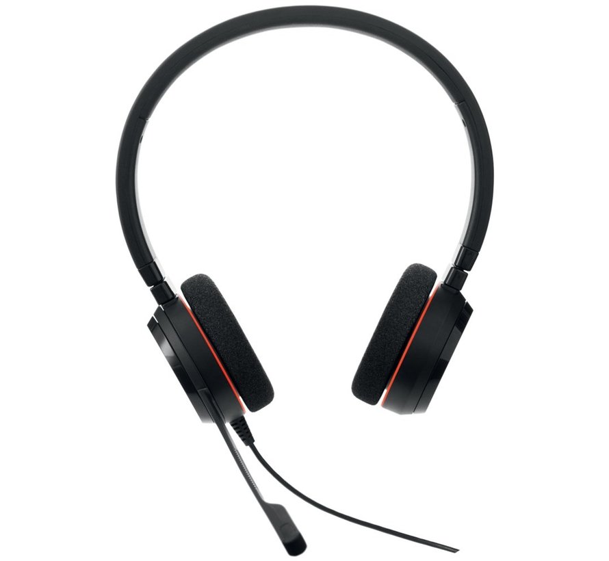 Evolve 20 MS | Bedrade On-Ear USB Headset | Zwart