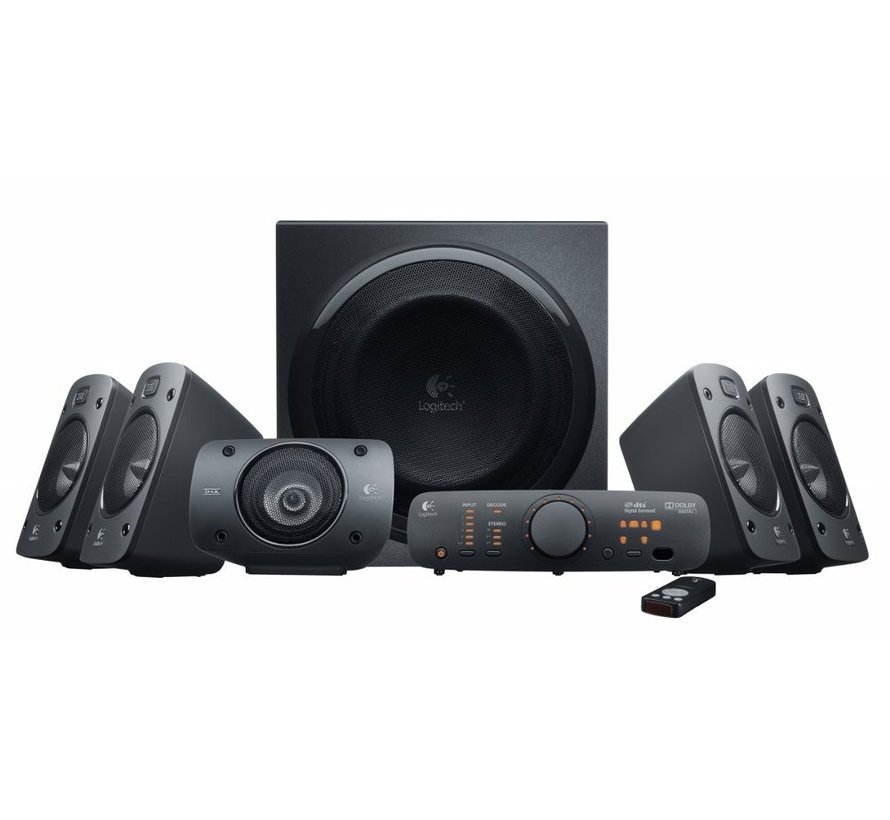 Z906 | 5.1 Surround Sound Speakerset | THX Gecertificeerd | 500W RMS | Digitale Decodering (Dolby Digital & DTS)