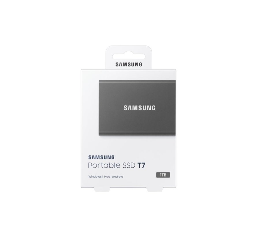 T7 1TB Portable SSD - 1.050MB/s Grijs