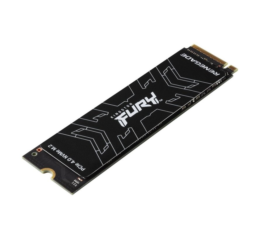 Fury Renegade | 500GB NVMe SSD | M.2 Gen4 | 7.300MB/s Lezen | 3.900MB/s Schrijven