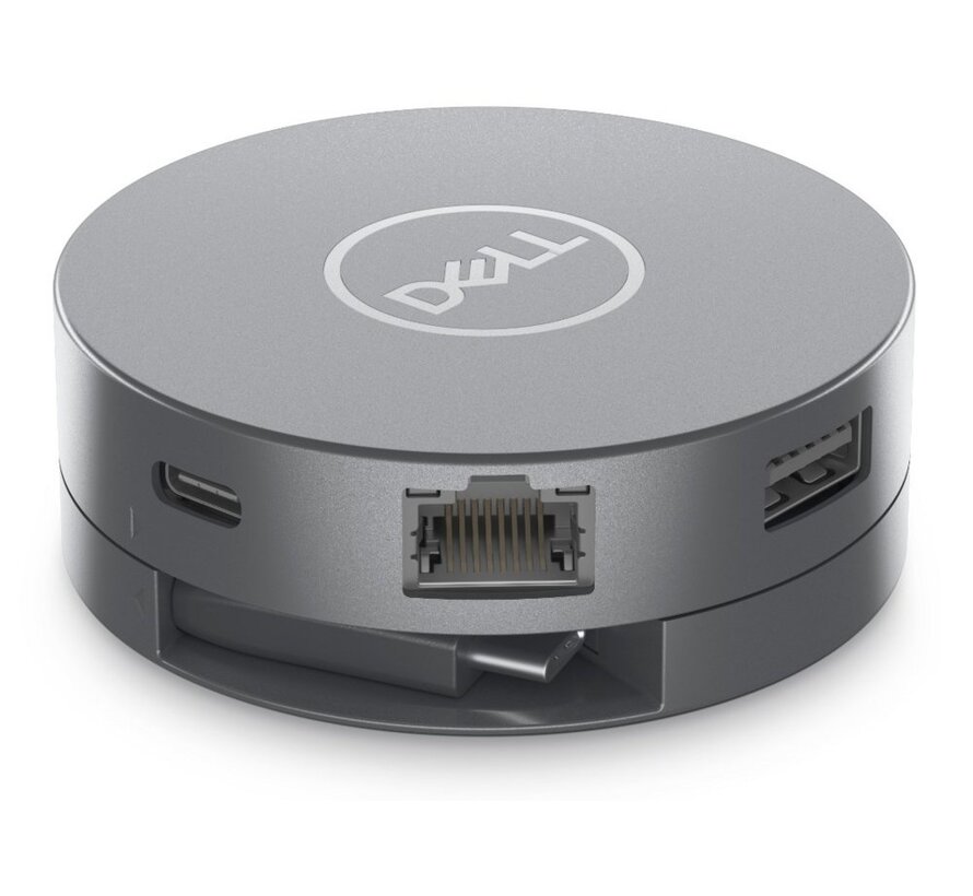 DA305 | 6-in-1 Multiport Adapter | USB-C | Zwart