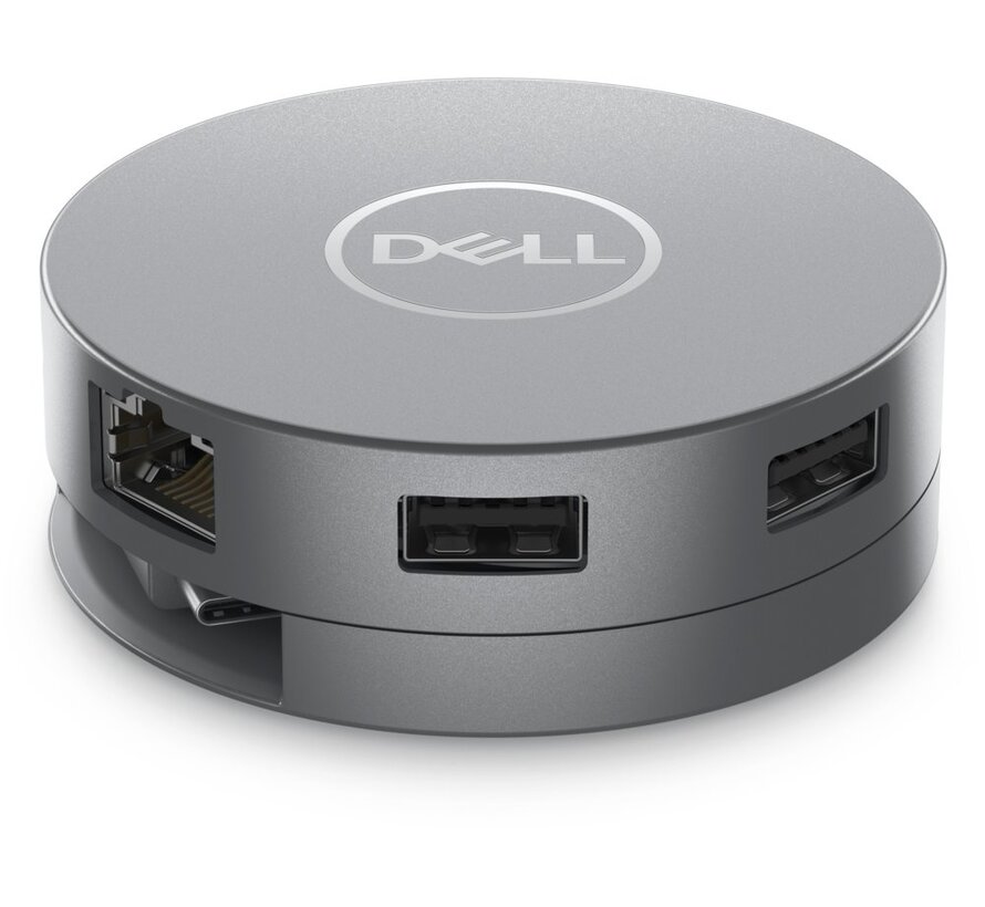 DA305 | 6-in-1 Multiport Adapter | USB-C | Zwart