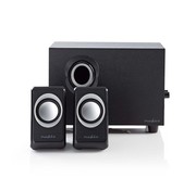 Nedis CSPR10021BK | 2.1 Luidsprekerset | 16W RMS | Zwart