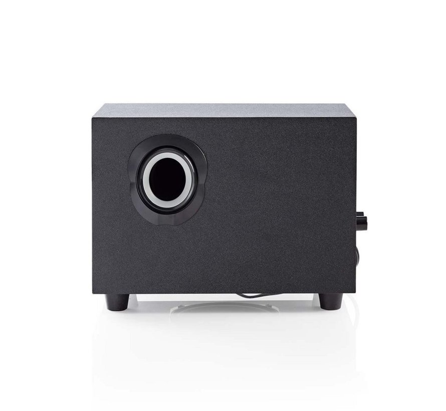 CSPR10021BK | 2.1 Luidsprekerset | 16W RMS | Zwart