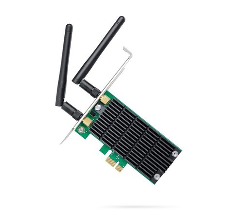TP-Link Archer T4E | Wi-Fi 5 PCIe Adapter | Dual-band (2,4 GHz / 5 GHz) | 1200 Mbps | PCIe x1