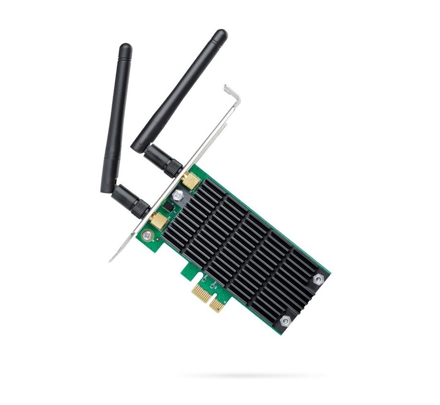 Archer T4E | Wi-Fi 5 PCIe Adapter | Dual-band (2,4 GHz / 5 GHz) | 1200 Mbps | PCIe x1