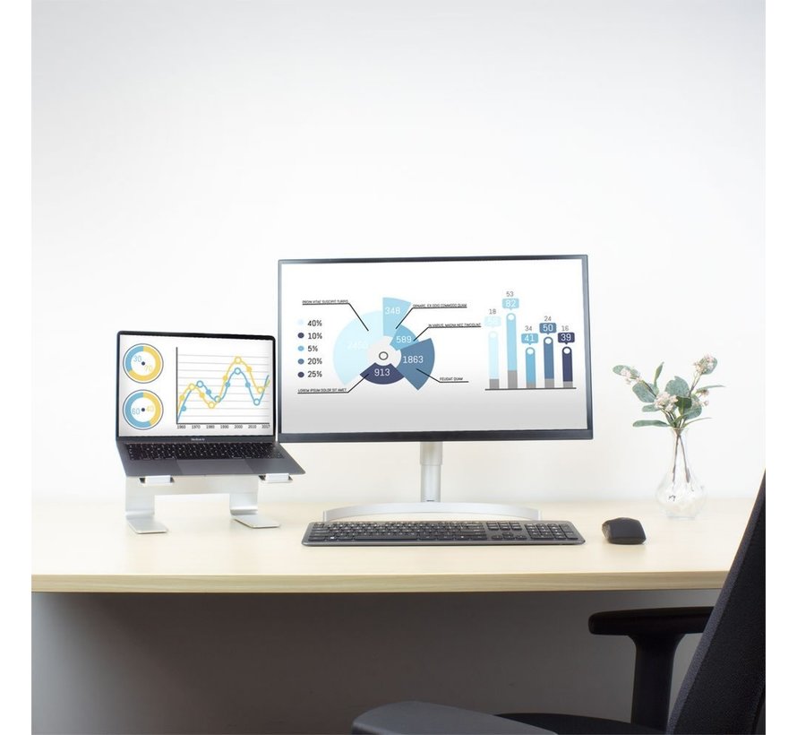 AC8130 notebookstandaard Grijs 39,6 cm (15.6")