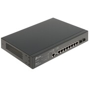 TP-Link TL-SG3210 | JetStream 8-poorts Gigabit L2+ Managed Switch | 2x SFP | Omada SDN | Rackmount | Zwart