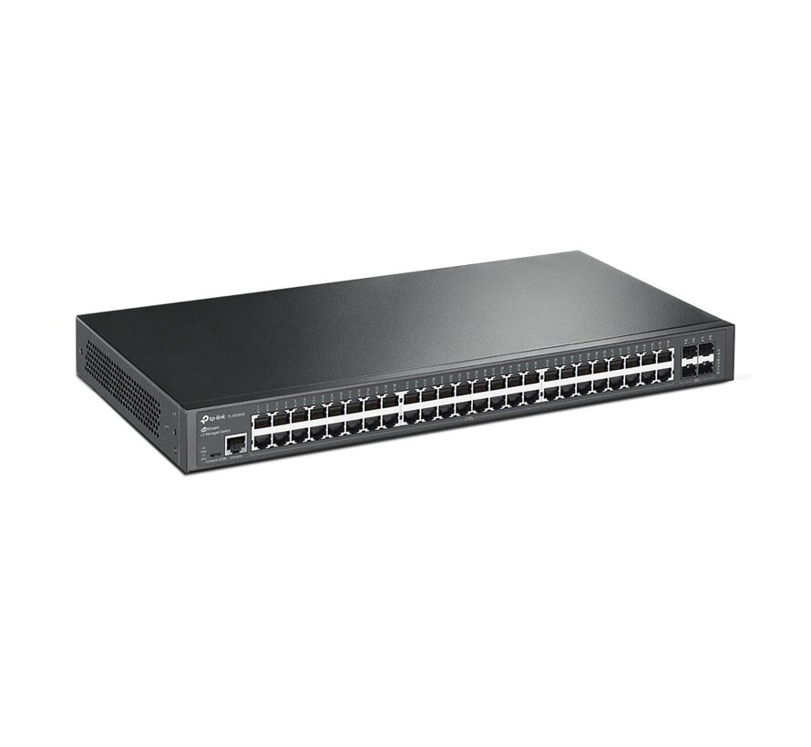 TL-SG3452 | JetStream 48-poorts Gigabit L2 Managed Switch | 4x SFP | Omada SDN | QoS | ACL
