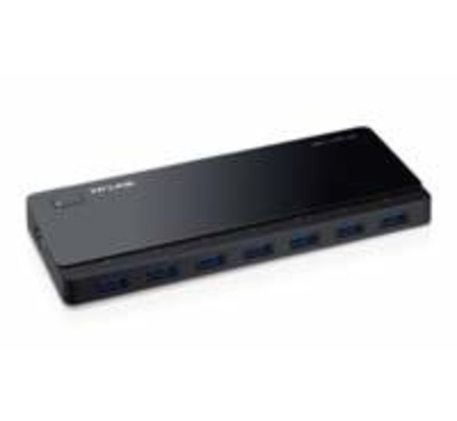 TP-LINK UH700 | USB 3.2 Gen 1 (3.1 Gen 1) Micro-B Hub | 5000 Mbit/s | Zwart