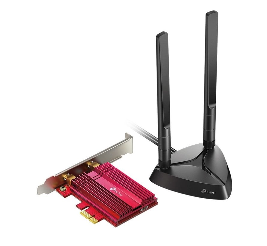 Archer TX3000E | Wi-Fi 6 PCIe Adapter | 2402 Mbps (5 GHz) + 574 Mbps (2,4 GHz) | Bluetooth 5.0 | PCIe x1
