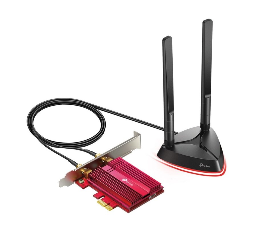 Archer TX3000E | Wi-Fi 6 PCIe Adapter | 2402 Mbps (5 GHz) + 574 Mbps (2,4 GHz) | Bluetooth 5.0 | PCIe x1