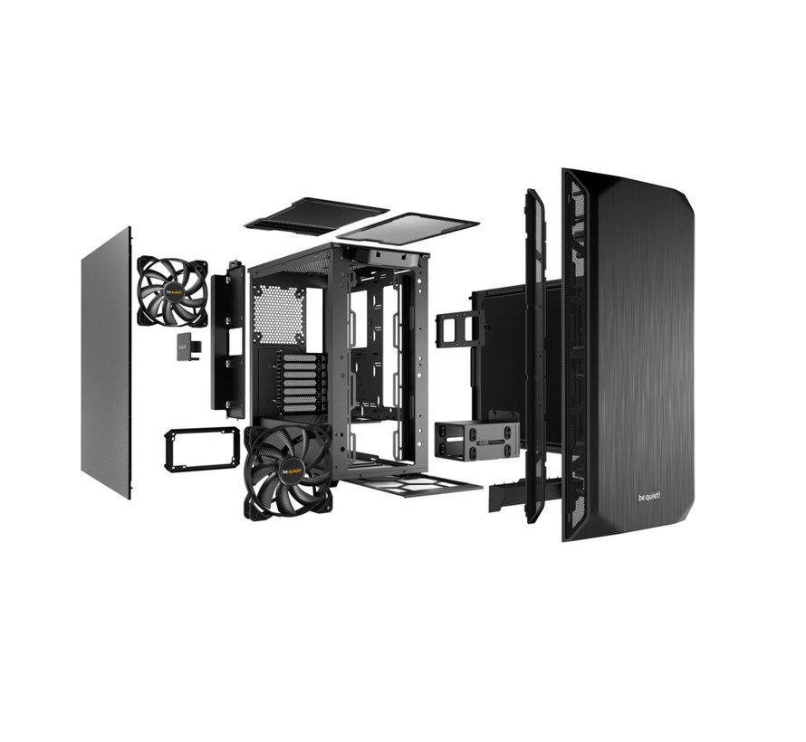 Pure Base 500 | Midi Tower Case | Zwart